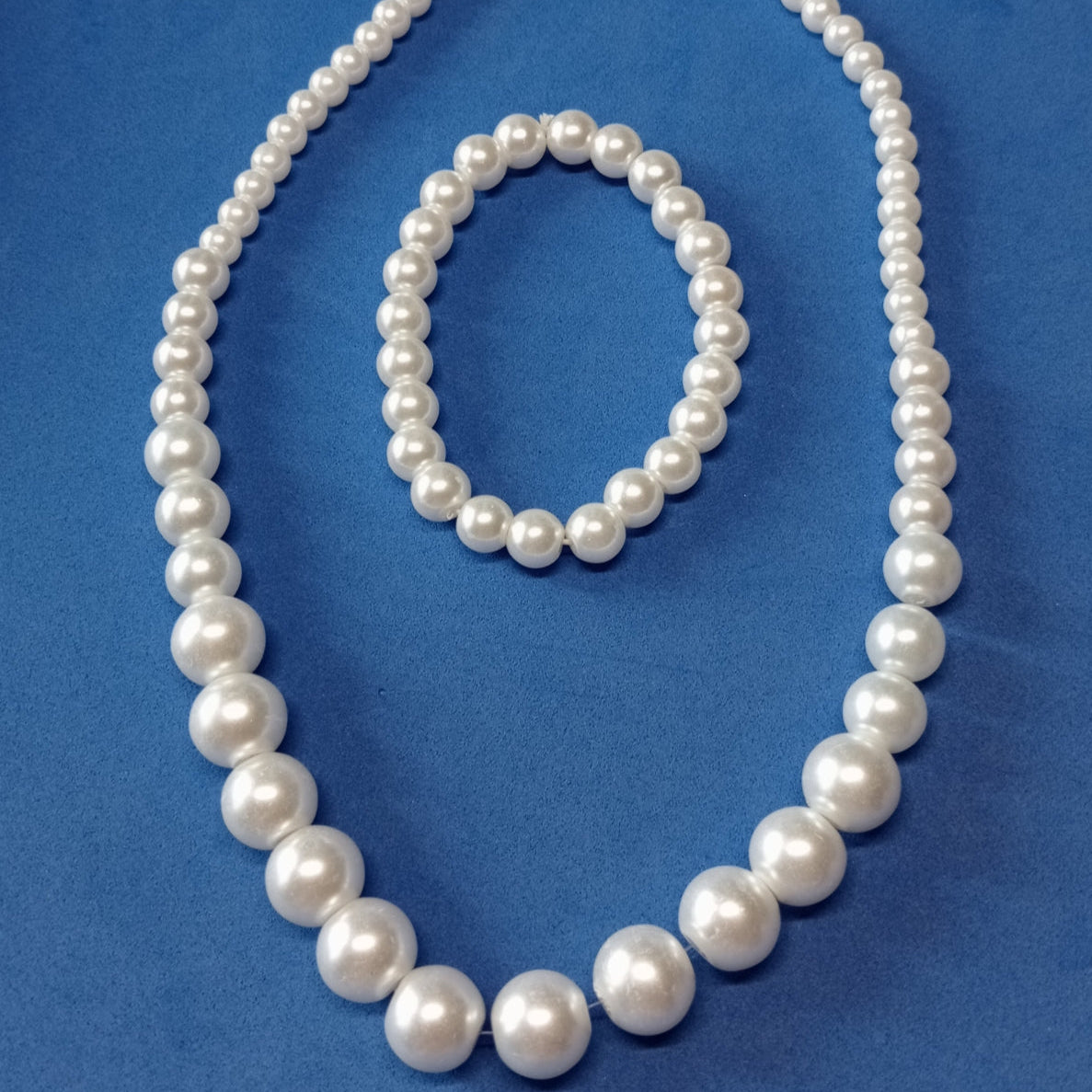 Conjunto Perlas Gargantilla y Pulsera