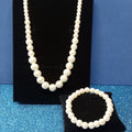 Conjunto Perlas Gargantilla y Pulsera