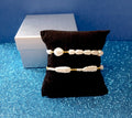 Lote dos pulseras perlas