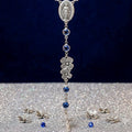 Rosario Collar Azul